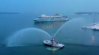 MS MyStar saapuu ensimm&auml;ist&auml; kertaa Helsinkiin 13.12.2022