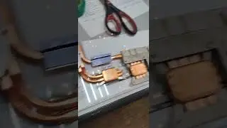 как наклеить термопрокладку Honeywell ptm7950, термопрокладка 7950 #honeywell