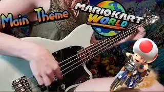 MK World - Main Theme // Bass Cover #mariokart #bass