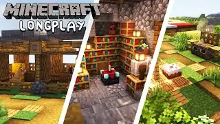 Minecraft Survival [1.19]: Relaxing Longplay #6 - Enchantment Room, Horse Stable (No Commentary)