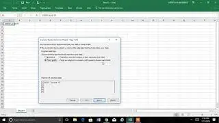 How to split a sentence copied from Ms.Word Document to Columns in Ms.Excel