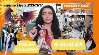 anime figure haul~Hobby Bee, to shop, or not to shop?~Beefy boi, sticky gal & ANOTHER 1/4 bunny