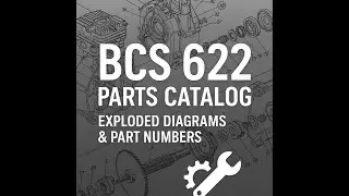 BCS 622 Parts Catalog &ndash; Motor Mower Exploded Diagrams & Part Numbers