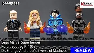 Lego Marvel Superheroes Koruit Bootleg KT1058 Dr  Strange And the Multiverse of Madness Minifigures