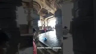 Ramappa temple inside view Warangal tourist place @TimelyItinerary