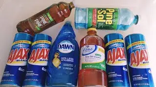 Kroger Pine+ Ajax Powder+ Dawn Soapy, Sudsy, Fluffy Paste Squeezes