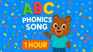 ABC Phonics Song for Kids | 1 Hour Loop | Learn Letters & Sounds | Educational Nursery Rhymes