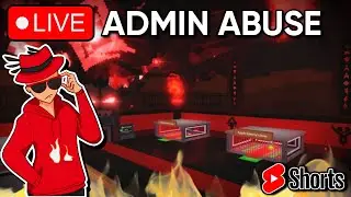#shorts ROBLOX 🚨ADMIN ABUSE TIME🚨 STEAL A BRAINROT 🔴LIVE🔴