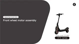 Segway SuperScooter GT3 Pro-Front wheel motor assembly