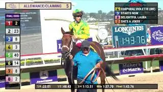 Corporal Violette (IRE) wins race 5 at Del Mar 10/30/25