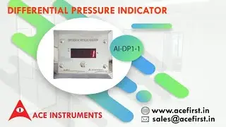 Digital Differential Pressure Indicator |Model AI-DP1-1|for Clean Rooms and Hospital Isolation Rooms