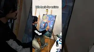 Life hack for artists 👨&zwj;🎨 lmk if this helps! #art