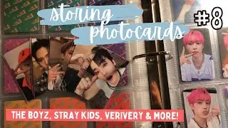storing photocards #8! ✧ the boyz, stray kids, verivery & more!