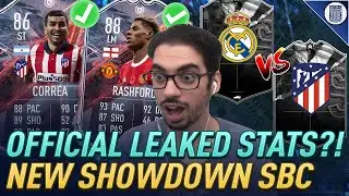 OFFICIAL LEAKED FUT FREEZE VERSUS PROMO CARDS LOOK INSANE + NEW SHOWDOWN SBC FIFA 22 ULTIMATE TEAM