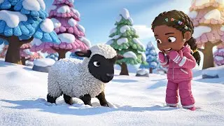 Minecraft Baby Sheep Rolled Down a Snowy Hill | Kids Songs & Nursery Rhymes