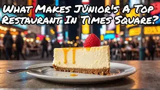 What Makes Junior's A Top Restaurant In Times Square