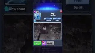 zap in real live⚡❤⚡ #clash royale