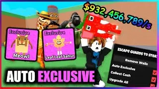 🧠 Escape Guards to Steal Brainrots Script - AUTO STEAL EXCLUSIVE
