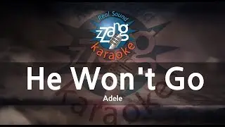 Adele - He Won't Go (Melody) (Karaoke Version)