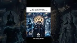 Some #souls must leave #home fulfill #destiny #Rahu #Saturn #Moon guides in #karmicwisdom #journey