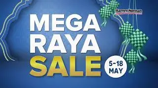 Harvey Norman Mega Raya SALE | 5 - 18 May 2021