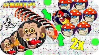 THE LUCKIEST TEAM DESTRUCTION EVER?! BIGGEST DOUBLESPLIT, POPSPLIT, BAIT! FASTEST REVENGE IN Agar.io