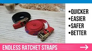 Endless/Hookless Ratchet Straps - quicker, easier, safer, better.