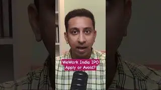 WeWork India IPO Strategy