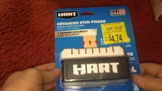 Walmart returns Hart Advanced Stud Finder Center Edge detection HART7ADV clearance