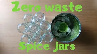 Zero waste / Reusing spice jars / Alternative Minerva