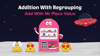Math Story : Addition With Regrouping | Add With Mr Place Value | Maths Home School | English Story