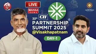 LIVE🔴: Day-1:  CII Partnership Summit @Visakhapatnam | Mahaa News