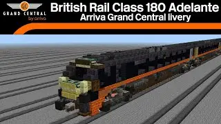 Minecraft Grand Central Class 180 Adelante tutorial