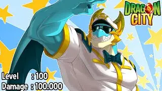 The MARINE KING ! HIGH COMMANDER DRAGON LEVEL 100 ! Dragon City