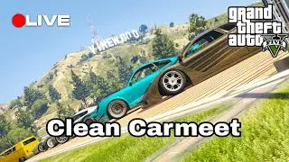 [Live] GTA V Clean Carmeet Ps5 No Modded Cars Membership Goal [43/50]
