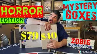 Don't Be afraid of the Horror Autograph Mystery Box!  We unveil the horror within!