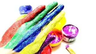 Song Nursery Rhymes | Learn Colors for Children | Body Paint Finger Family