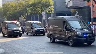 Contingente de Inteligencia e Investigaci&oacute;n SSC - Desfile d&iacute;a del polic&iacute;a Ciudad de M&eacute;xico