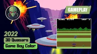 3D Quasars (Game Boy Color) (2022) BrewOtaku Quick Gameplay