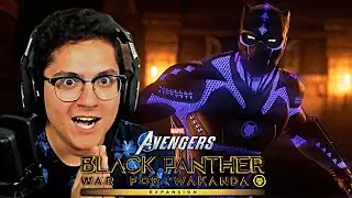 Marvel's Avengers Game - NEW BLACK PANTHER DLC TRAILER REACTION!