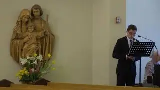 James Penca singing Ava Maria  