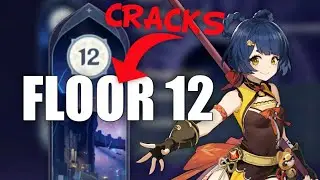 Maxed Xiangling CRACKS Floor 12: Cryo Domain - Genshin Impact