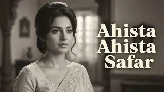 Ahista Ahista Safar | Soft Retro Romantic Song | Old Bollywood Style | Komal Raag Retro #trending 