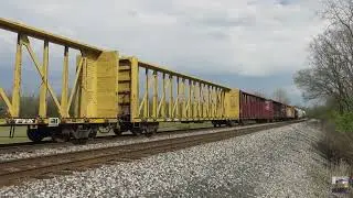 2 Hours Assorted Train Videos of CSX New Castle Subdivision April 27 - July 5, 2024