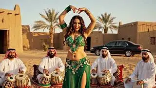 New Hindi Arabic Mix Song | Official Belly Dance Video (Ai Studio Musical Lab)