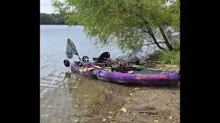 HooDoo Impulse 120 kayak with Freedom Launcher landing gear