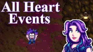 Abigail All Heart Events! - Stardew Valley 1.5