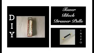 DOLLAR TREE DIY DRAWER PULLS / PLASTIC DRAWER MAKEOVER / PLASTIC CART HACK