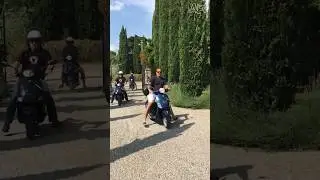 Scooters and gravel don't mix! 🏍️😂#bike #fail #fall