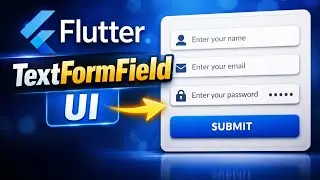 Flutter TextFormField UI Design | Beginner Friendly